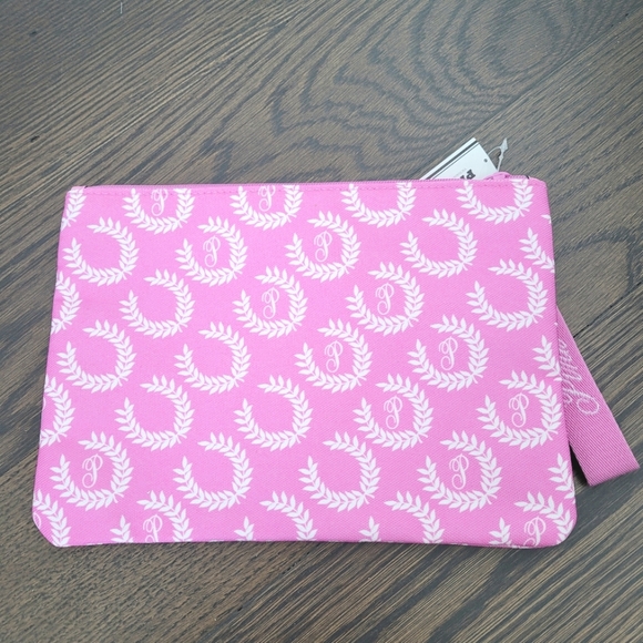 Monogram Top-Zip Pouch Beach Colorful Gift School Spring Summer Travel Vacation - Picture 4 of 5